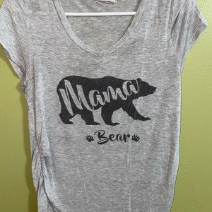 Mama Bear maternity shirt